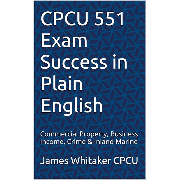Amazon.com: CPCU 552 Exam Success in Plain English: Commercial