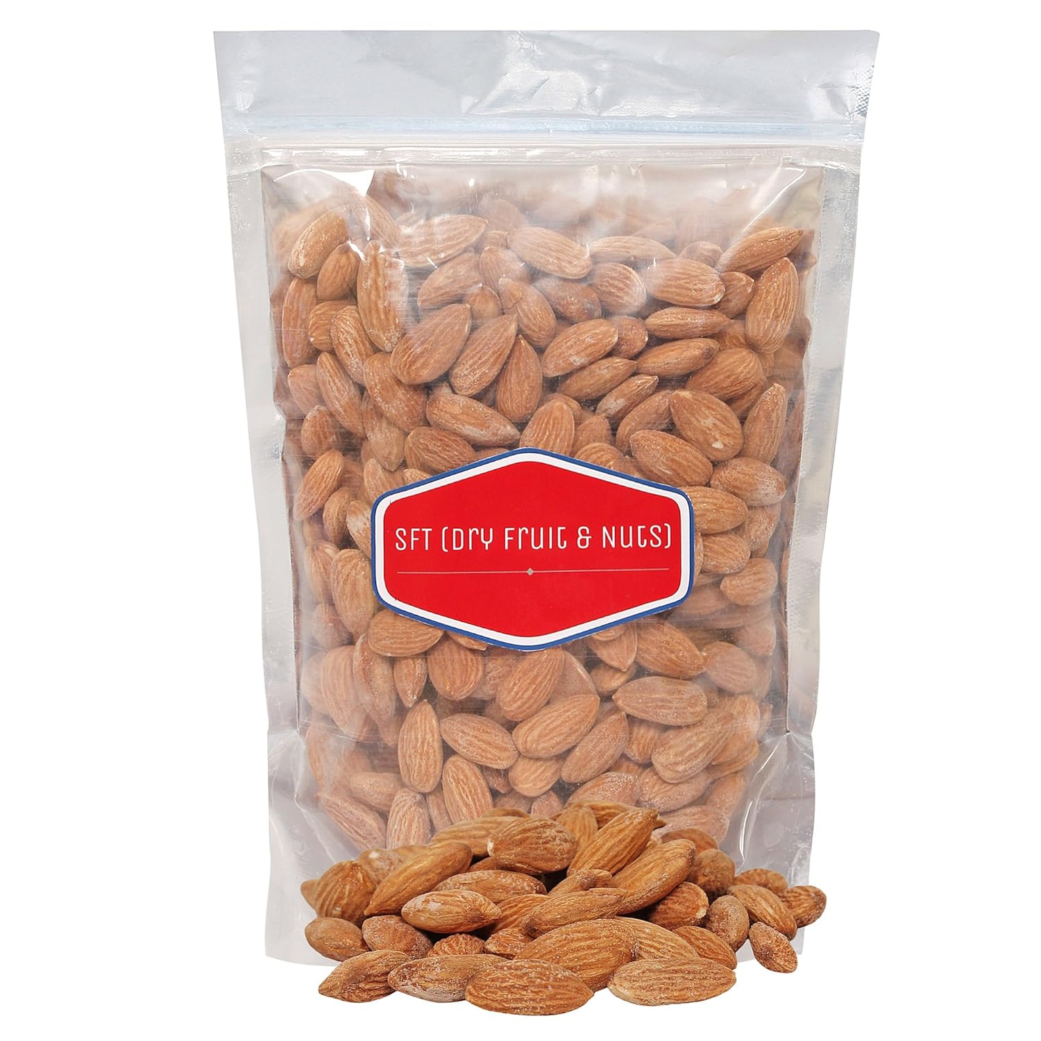 SFT Almonds Roasted & Salted California 100 Pure (Badam Giri ) 1 Kg
