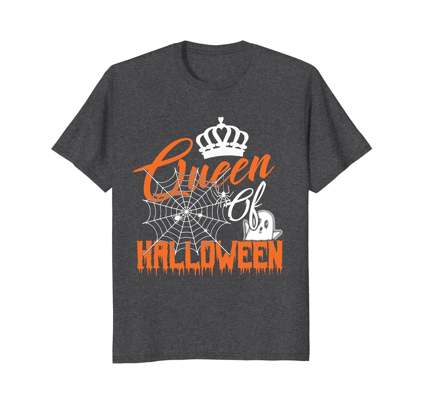 Halloween Trick Or Treating T Shirts Queen Of Halloween Tees-ANZ