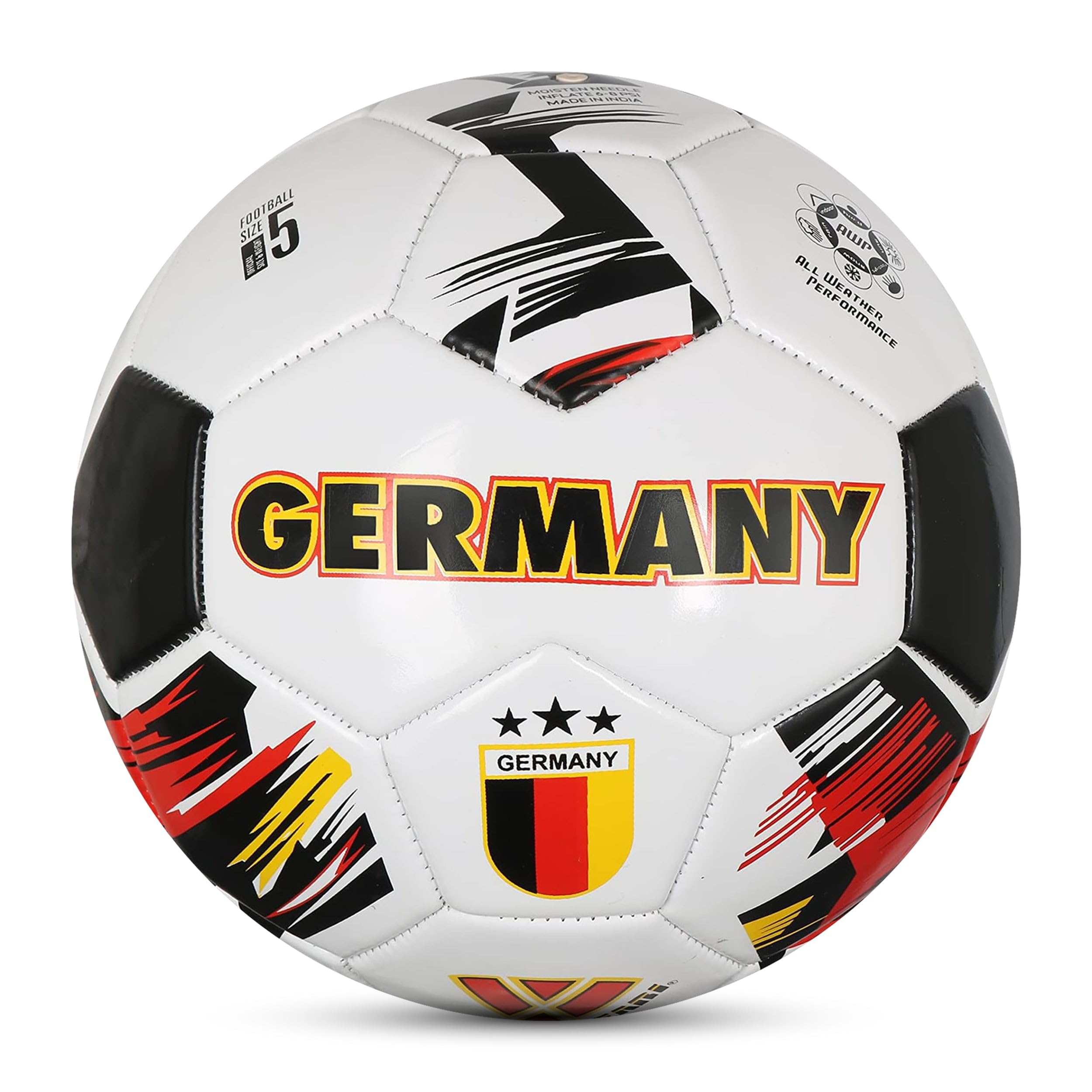 Vizari Country Soccer Ball - Size 3,4,5 for Kids, Teenagers, Adults | Practice & Match Football: USA, Mexico, Argentina, Brazil, Germany, Portugal, England