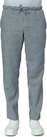 Amelia - Pantalón de Cocinero para Sal y Pimienta: Amazon.es: Ropa y accesorios