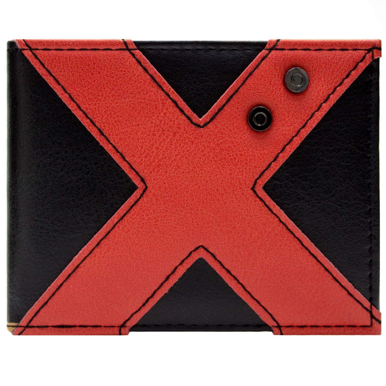 My Hero Academia Bakugou Katsuki Character Outfit Wallet Bi-Fold ID & Card Holder, Black