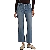 KUT from the Kloth Kelsey High-Rise Fab Ab Ankle Flare-nset Leg