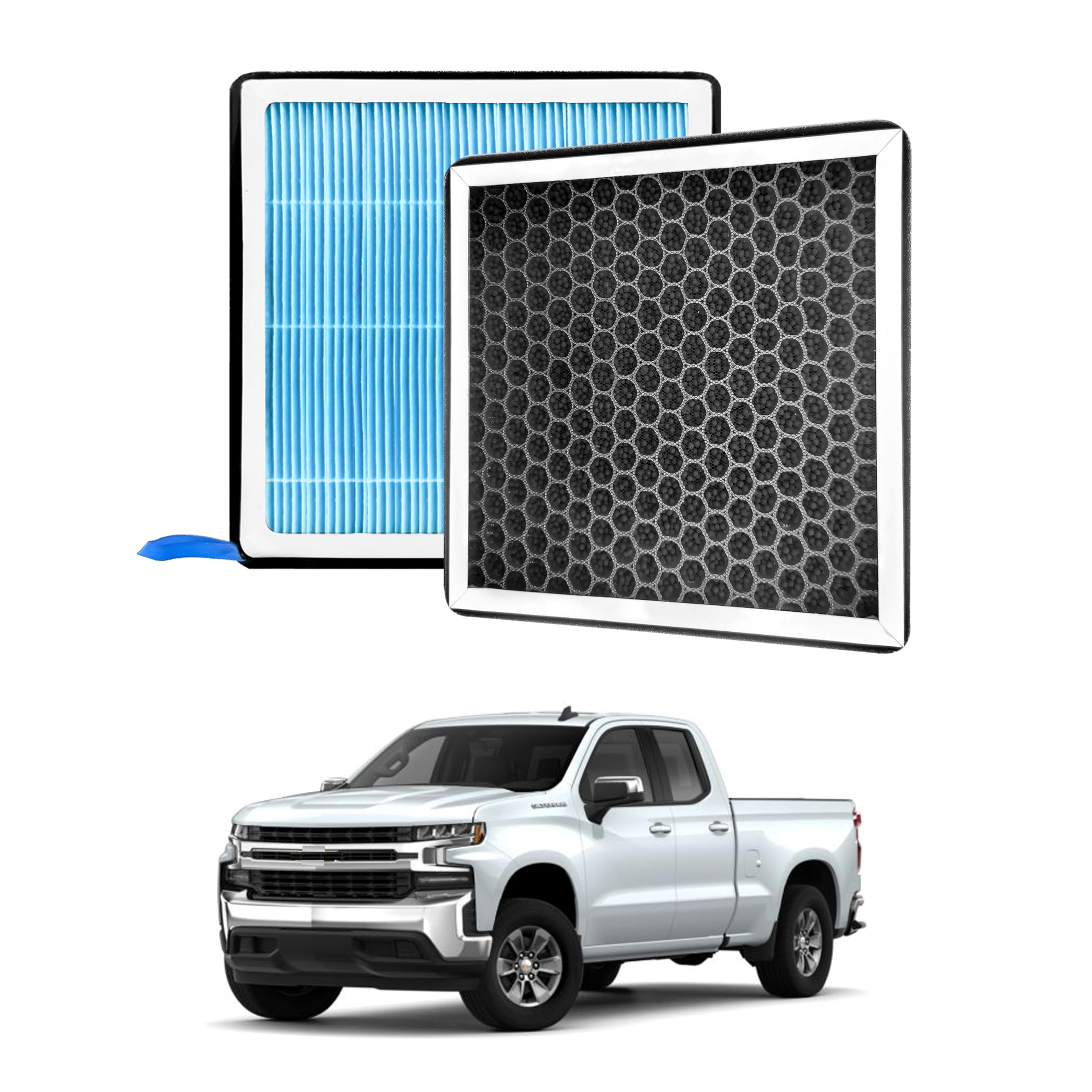 Photo 1 of silverado Dedicated CF11809 Cabin Air Filter With Activated Carbon For 2014 2015 2016 2017 2018 2019 silverado 1500 2500 3500 and 2019-2022 Silverado 4500 5500 6500