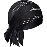 Dri Sweat Flex Active Wear Mesh Bandana Black | Flex active wear mesh bandana is the solution to preserving your style, Adjustable ties for a comfortable fit