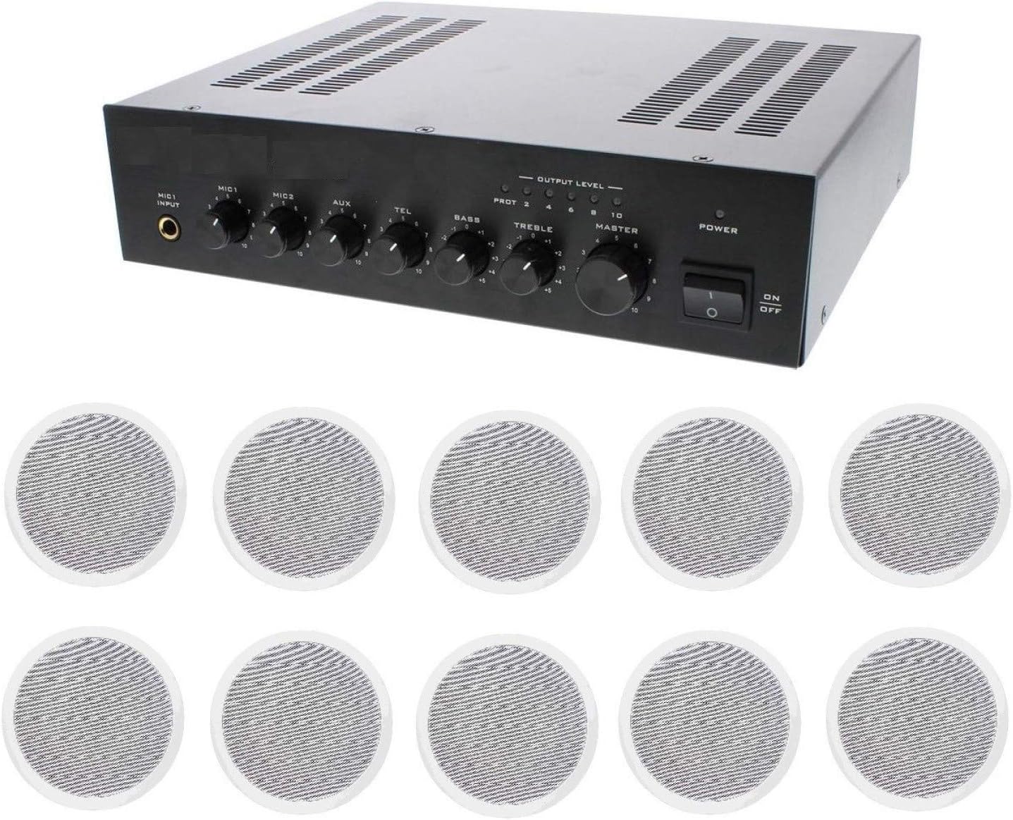 10 ceiling speakers