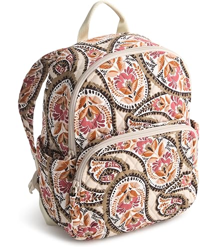 Cotton Essential Backpack for Women by Vera Bradley : Electronics