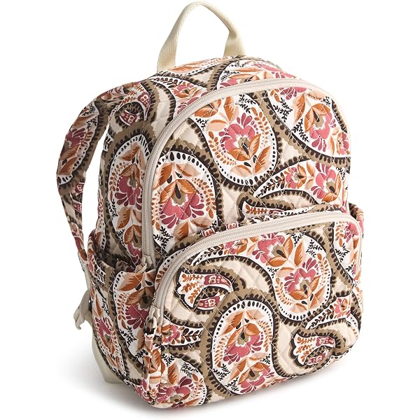 Amazon.com: Vera Bradley Women's Premium Cotton Bancroft Backpack