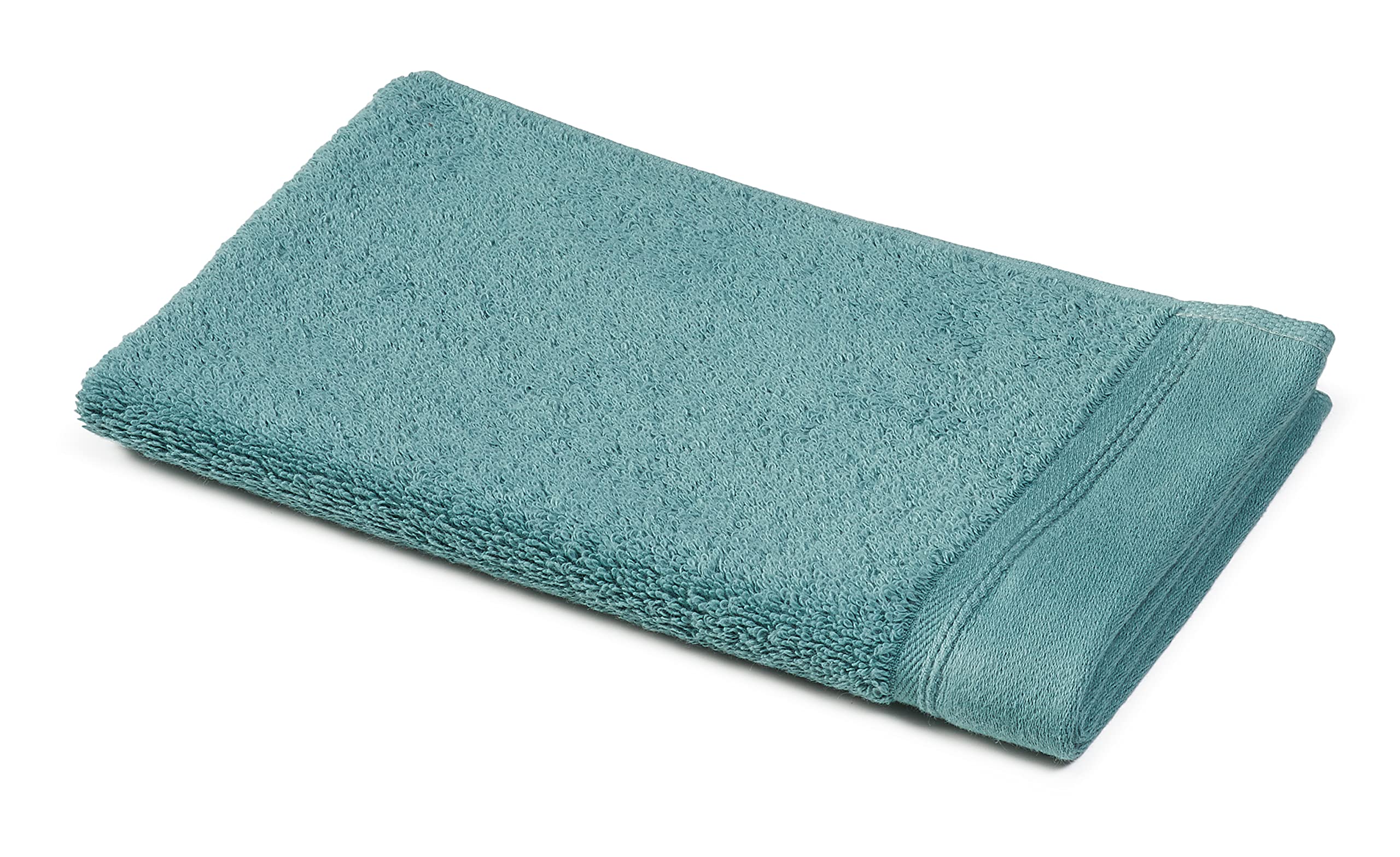 Sowel® Guest Towels 30 x 50 cm, 100% Organic Cotton, Premium Quality, Hand Towel Made in Portugal, Celadon
