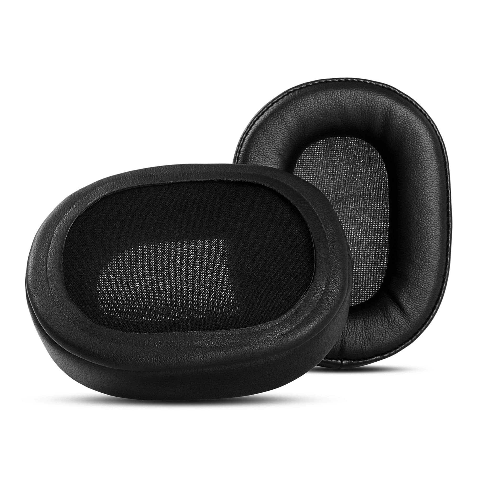1 Pairs Black Replacement Ear Pad Cushion Pillow Compatible with August EP650 EP 650 Earpad Headset