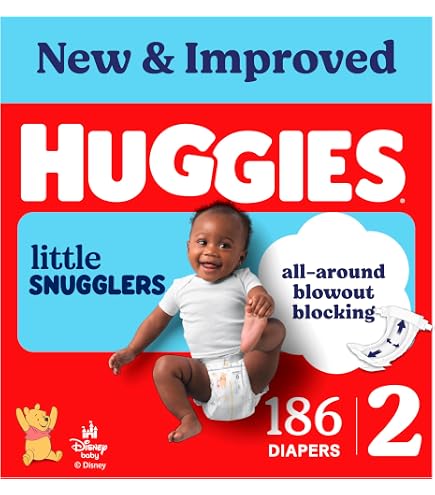 Amazon.com: Pampers Swaddlers Diapers Size 2 186 Count (old