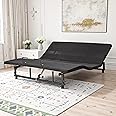 HIGREENA Adjustable Bed Frame Queen Size, Zero Gravity Adjustable Bed Base, Wireless Remote, Head and Foot Incline, Whisper Quiet Durable Motor
