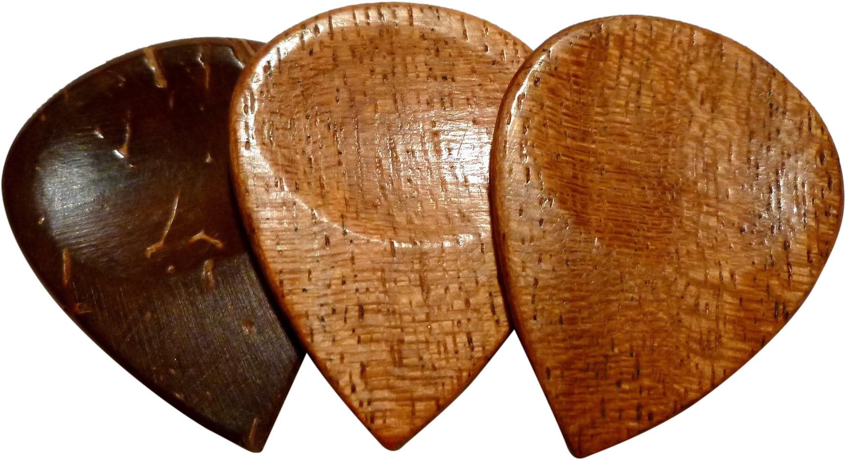 US Blues T3-GripUK Samplers Grip Wood Trilogy Ukulele Guitar Picks