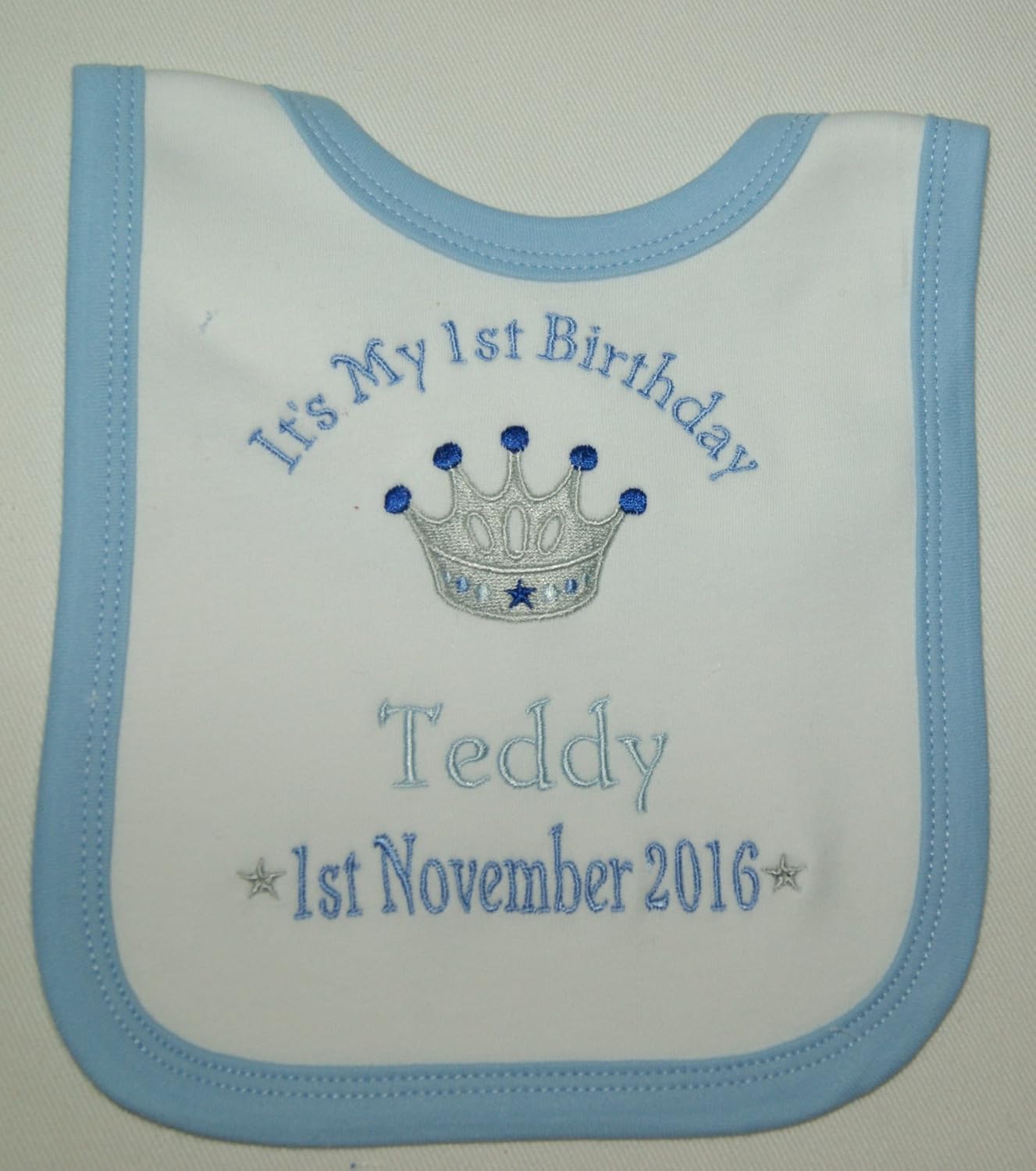 personalised dribble bibs