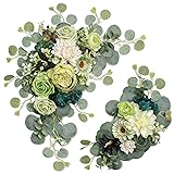Odouzy Artificial Wedding Arch Flowers for Wedding