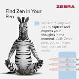 Zebra Pen Z-Grip Glam 1.0mm Retractable Ballpoint 3pk Pink Marble view 7
