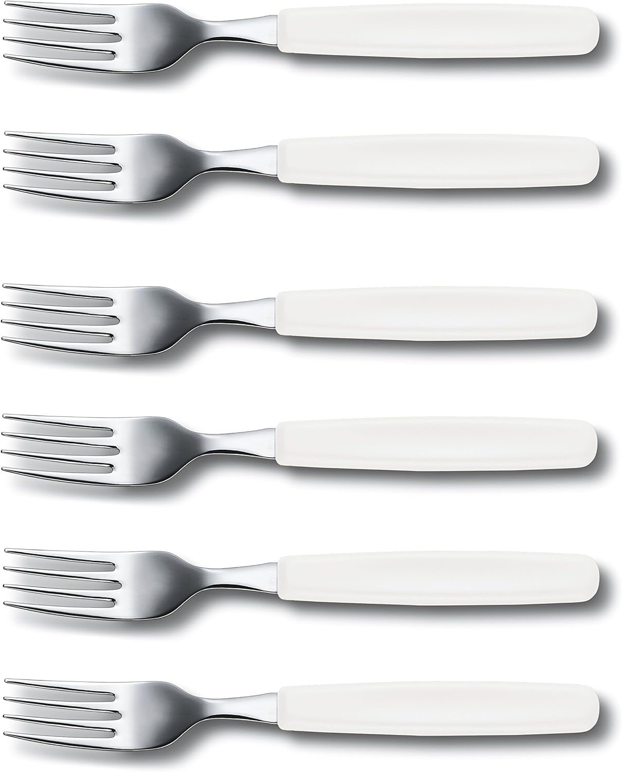 Victorinox Swiss Classic Table Fork set of 6 Stainless Steel White