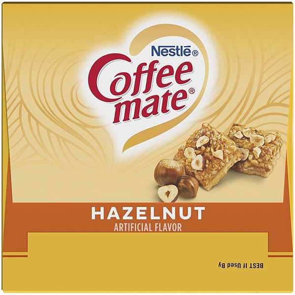 COFFEE-MATE COFFEE CREAMER LIQUID SINGLES, HAZELNUT, 24 COUNT (PACK OF 4)