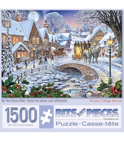 Winter Majesty 1500 Piece Jigsaw Puzzle - 26x32 Inch Landscape Puzzle (SunsOut)
