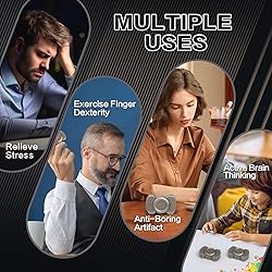3-in-1 Fidget Toys Adults: Spinner, Slider
