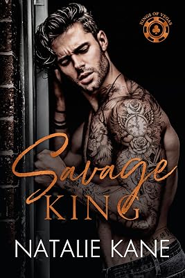 Savage King by Natalie Kane — Dark Mafia romance book cover