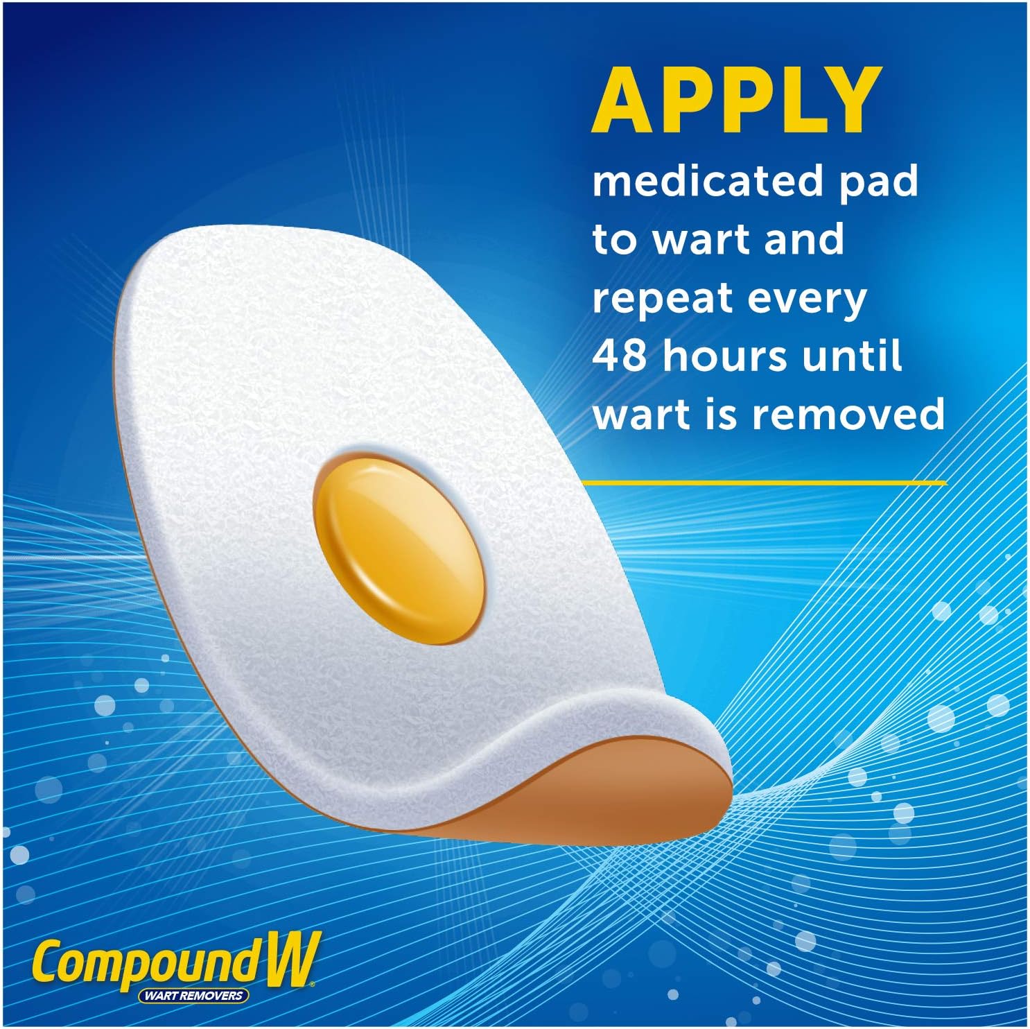 Compound W Maximum Strength One Step Plantar Wart Remover Foot Pads, 20 Count: Health & Personal Care