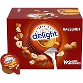 International Delight Coffee Creamer Singles, Hazelnut, 192 Count