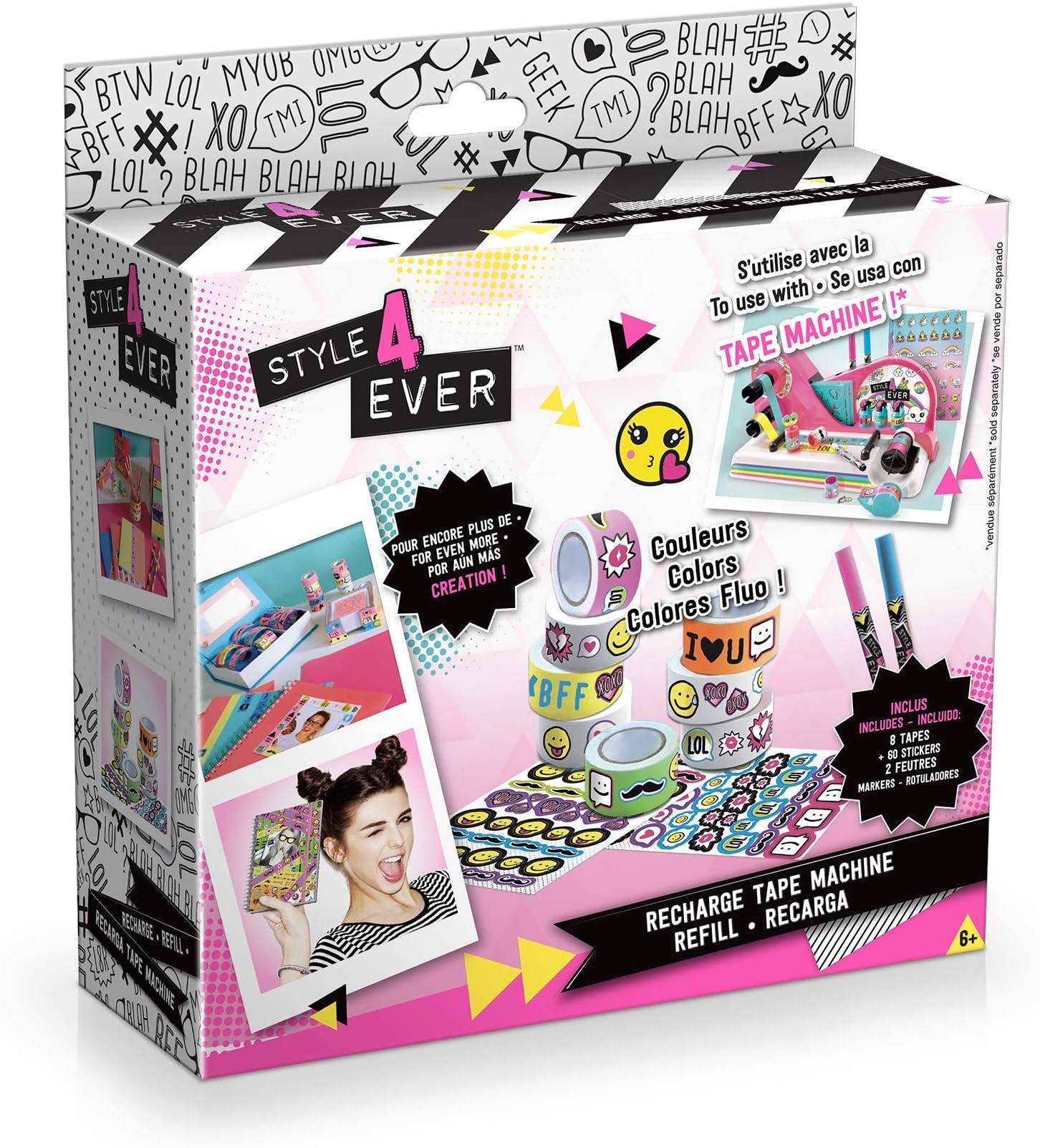 Style 4 Ever Tape Machine Refill Pack