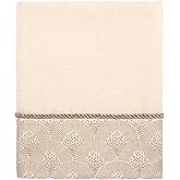Avanti Linens Deco Shell Hand Towel, One Size, Ivory