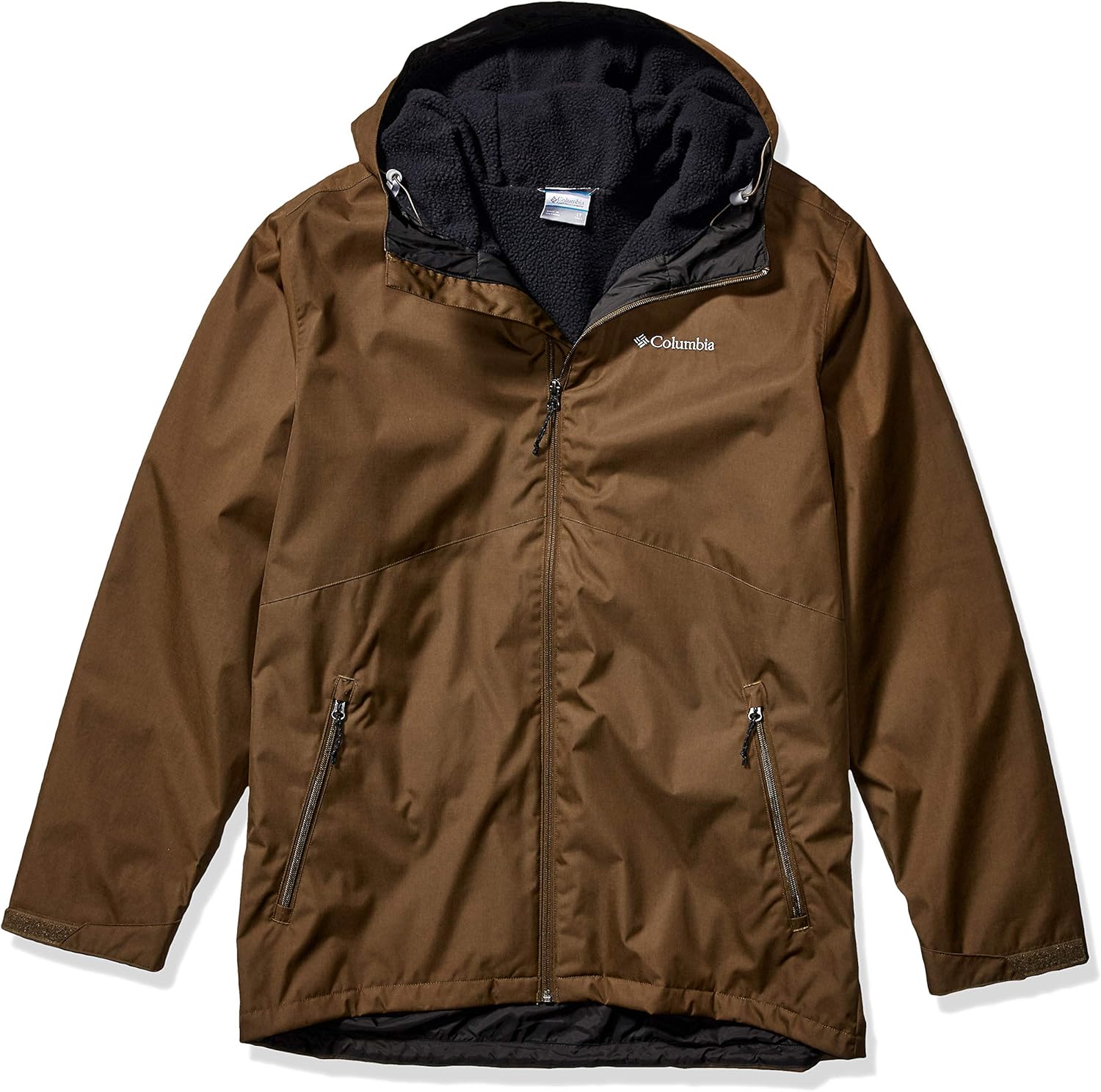 columbia men's rainie falls waterproof hooded jacket