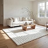nuLOOM 7'6' x 9'6' Cozy Plush Area Rug, Machine Washable, Non-Slip, Soft Fluffy Shag Carpet for Living Room Bedroom Kids Room
