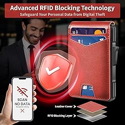 Slim RFID Blocking Wallet for Men - Minimalist