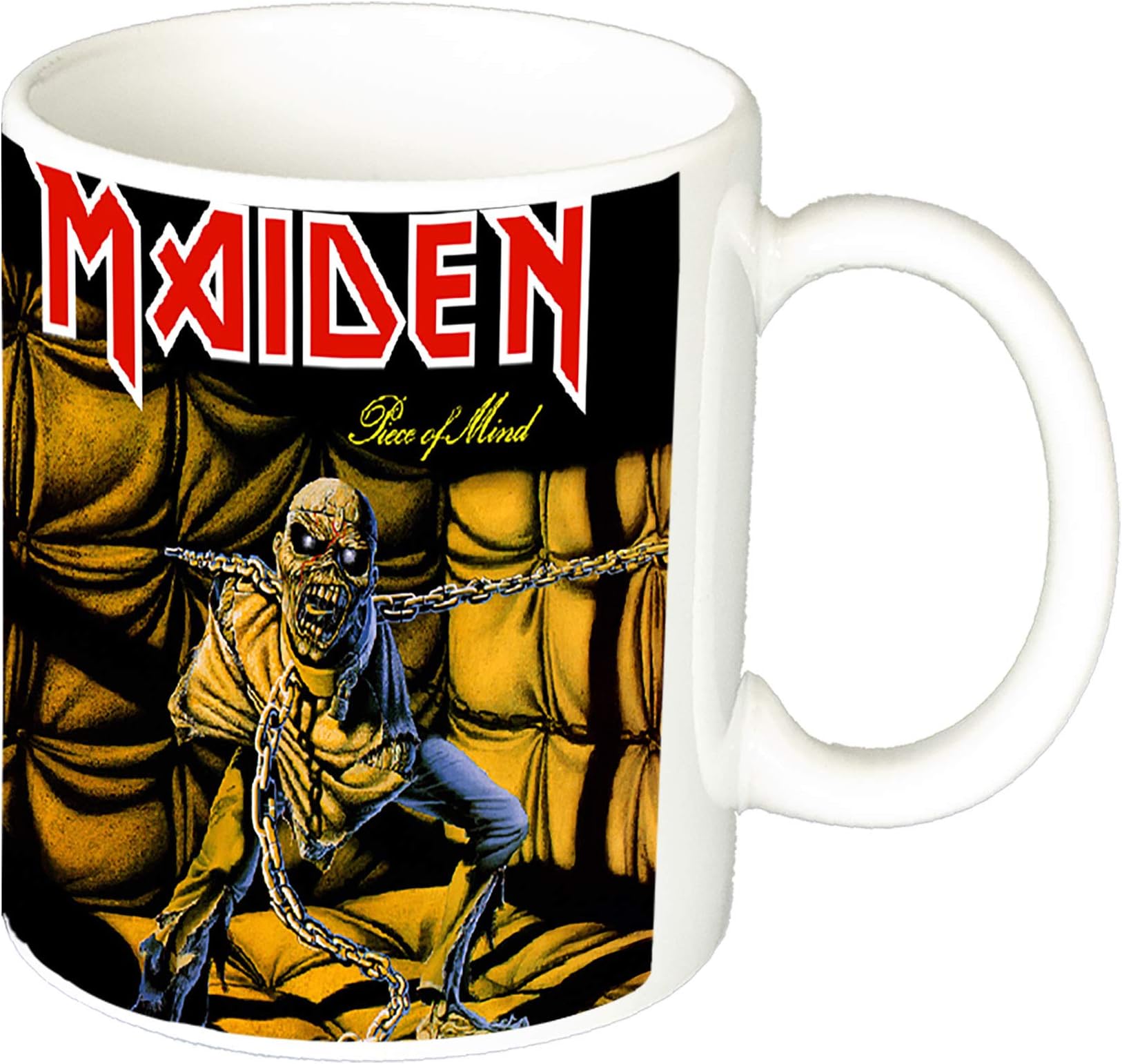 MasTazas Iron Maiden Piece of Mind Mug