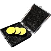 CNCOLETECH 25mm CO2 Laser Mirror Si Reflective Lens 3PCS CO2 Laser Lens Si Gold Plated Laser Mirrors Dia 25mm Co2 Laser Mirror for CO2 Laser Machine