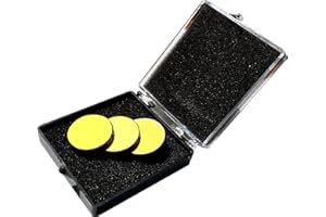 CNCOLETECH 25mm CO2 Laser Mirror Si Reflective Lens 3PCS CO2 Laser Lens Si Gold Plated Laser Mirrors Dia 25mm Co2 Laser Mirror for CO2 Laser Machine