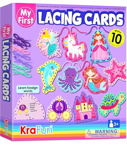 Kit Loisirs Créatifs Lapin Licorne 18 Projets – Activité Manuelle Enfants 3-8 Ans – Papier Bricolage Filles Tout-Petits