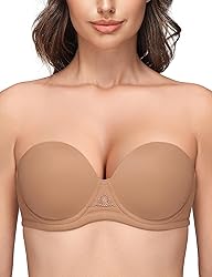 Wingslove Women's Strapless Full Figure Bra