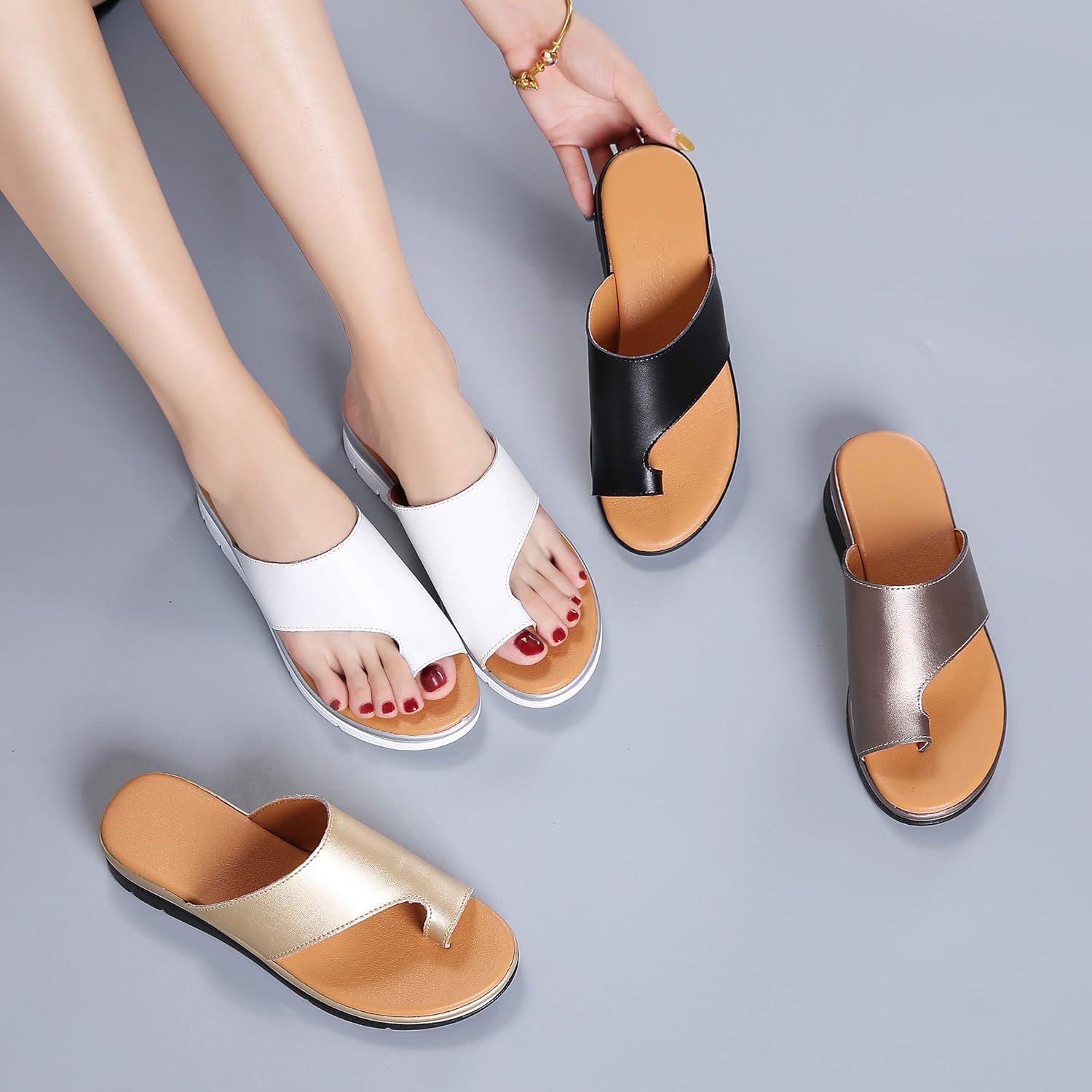 Bunion Corrector Platform Shoes BSP2 Genuine Leather