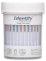 Identify Diagnostics Drug Test Cups | 5 Pack | 12
