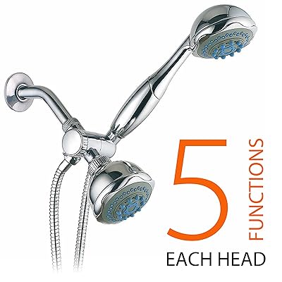 Hydroluxe Deluxe 24-setting 3-way Shower-Head/<a href=
