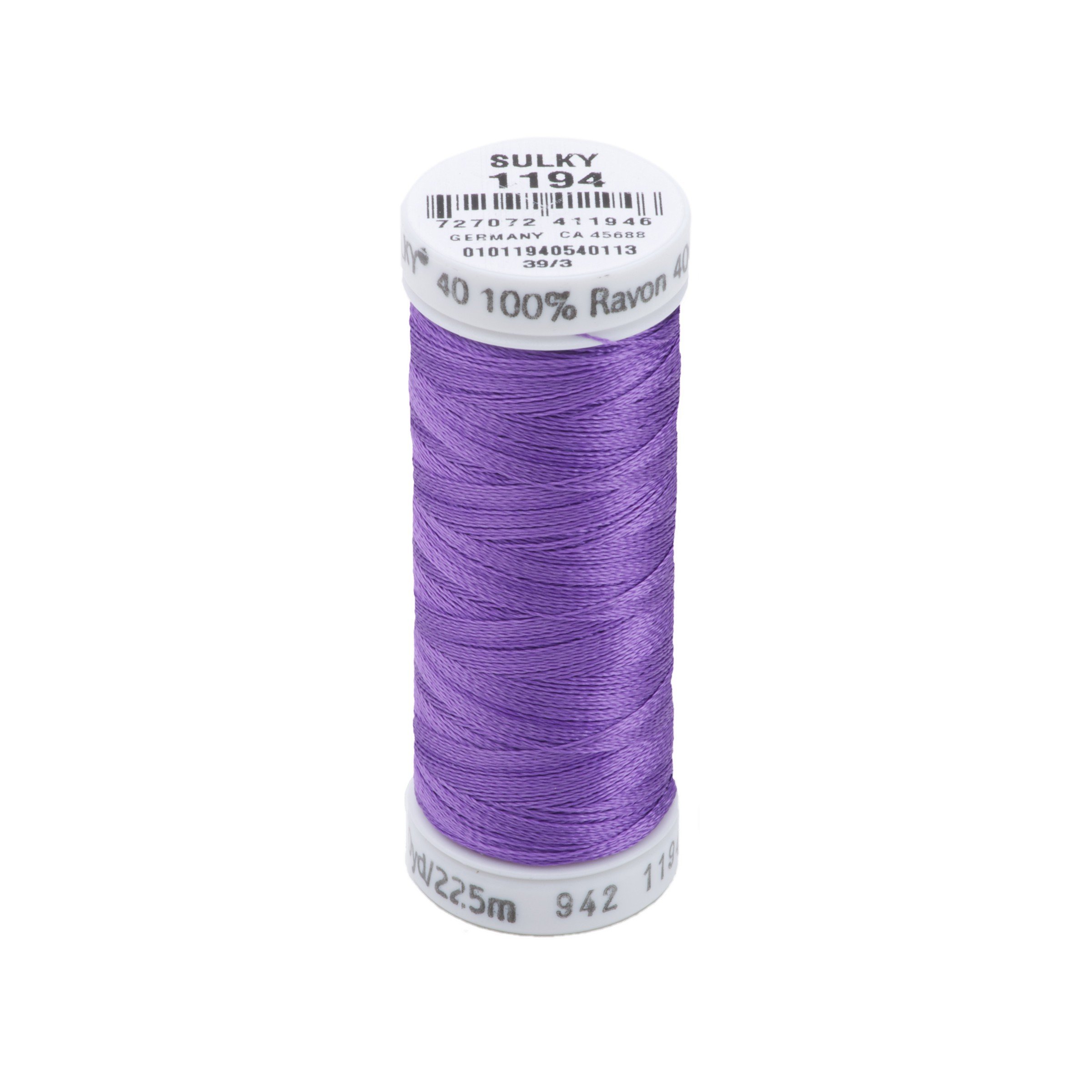 Sulky Lt Purplee -Thread Rayon 40, Acrylic, Multicolour