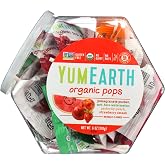 Yumearth, Organic Lollipops Assorted, 6 Ounce