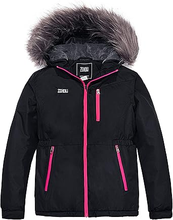 girls waterproof ski jacket