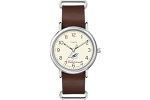 Timex Tribute Men's NFL Weekender 40mm Quartz Leather Strap