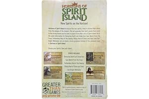 Greater Than Games Horizons of Spirit Island Punchboard Panels Cooperative Strategy Board Game Accessory Premium Component Upgrade