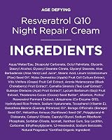 Andalou Naturals Resveratrol Q10 Night Repair Cream 50ml Anti Aging Wrinkle view 8