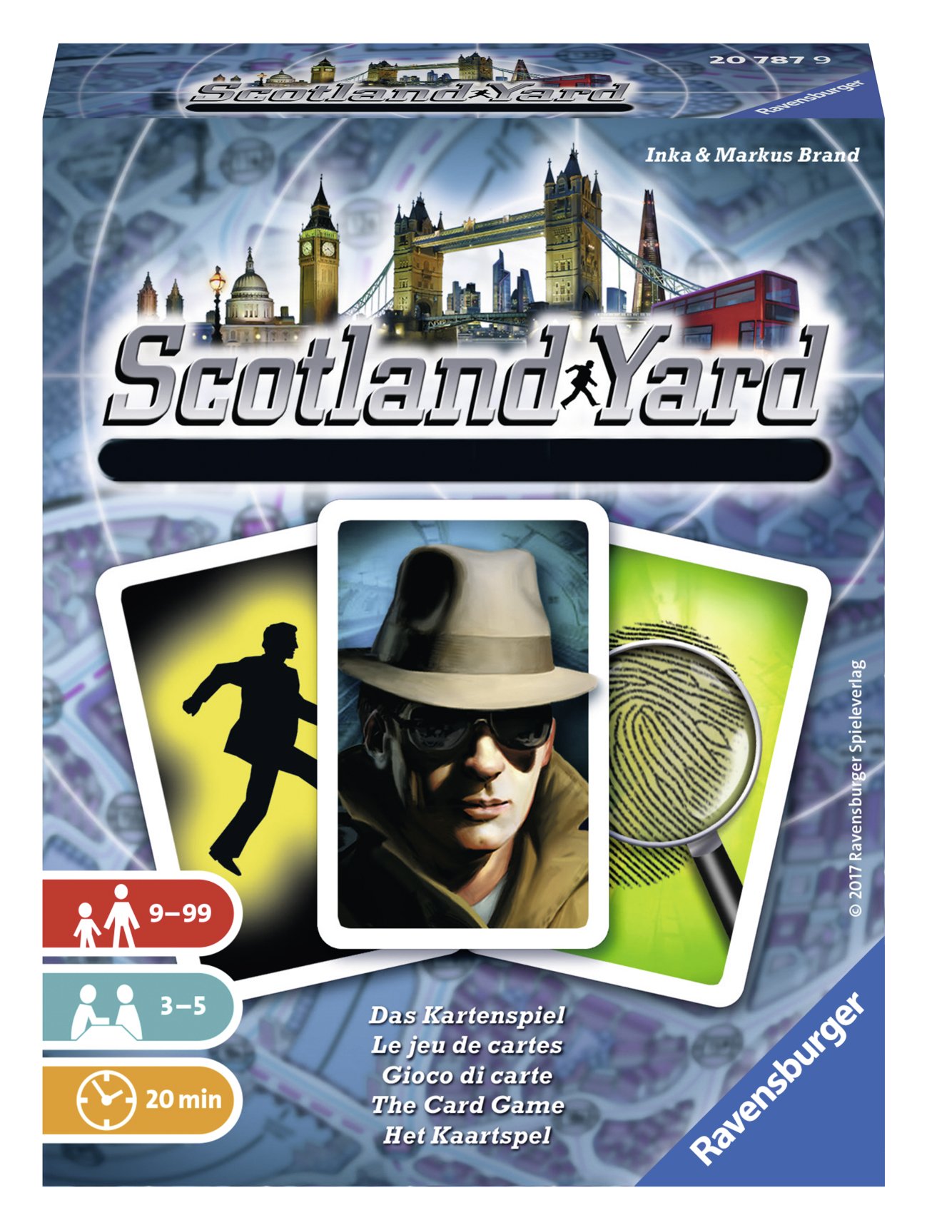 Ravensburger Scotland Yard 20787 Card Game
