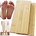 QEAHZ Sadhu Board - 8mm, Large Size, for Beginners, Nail Boards for feet, for Yoga and Meditation, Acupuncture Foot Massage