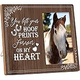 valucise Horse Memorial Gifts, Horse Pictures Frame, Pet Memorial Photo Frame, Sympathy Gifts For Loss Of Horse, Farmhouse Home Living Room Bedroom Office Decoration -b38