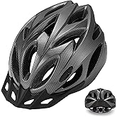 Zacro Adult Bike Helmet Lightweight for Men Women Comfort with Pads&Visor, Certified Bicycle Helmet for Adults Youth Mountain Road Biker